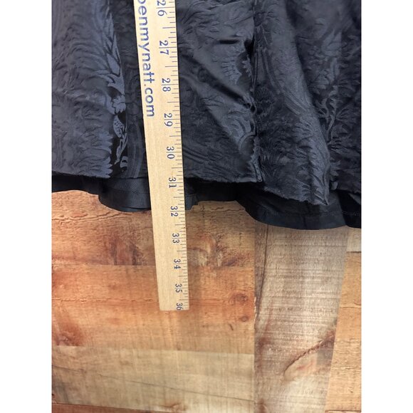 Tibi Black Strapless Jacquard Dress With Beaded Neckline Accent Womens Size 4 - Picture 3 of 7